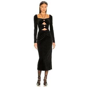 Ronny Kobo Jett Dress in Black XS